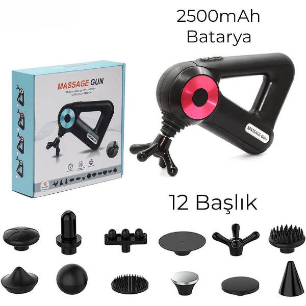 12 Başlıklı Masaj Aleti - 1