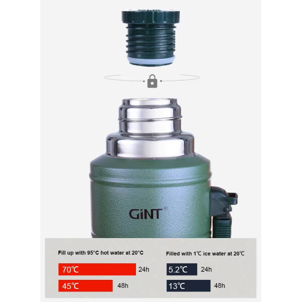 1.25 Litre Vakumlu Çelik Termos - 5