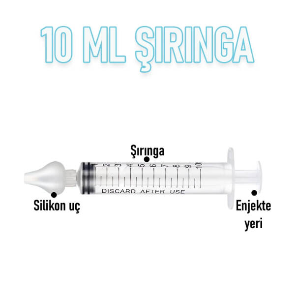 2'li Bebek Burun Temizleme Şırıngası - 3