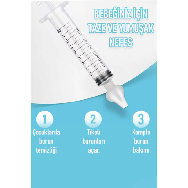2'li Bebek Burun Temizleme Şırıngası - 5