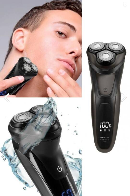 3 Başlıklı Şarjlı Erkek Traş Makinesi - 1