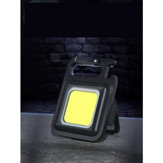 30 Ledli Mıknatıslı Mini Anahtarlık Flash Kamp Lambası - 3
