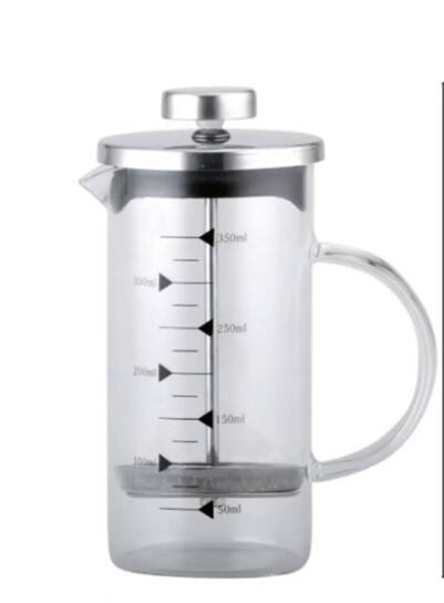 350 ml Cam French Press Kahve Demleme Makinesi - 1