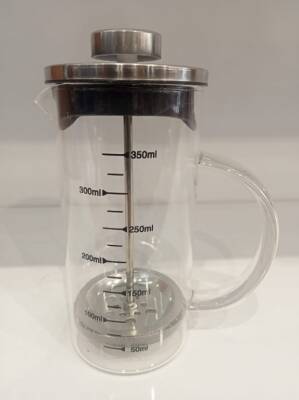 350 ml Cam French Press Kahve Demleme Makinesi - 2