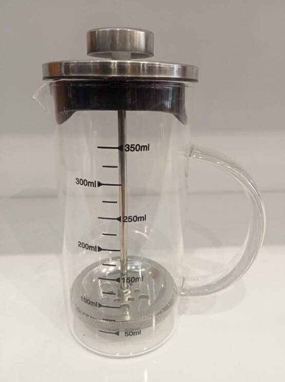 350 ml Cam French Press Kahve Demleme Makinesi - 2