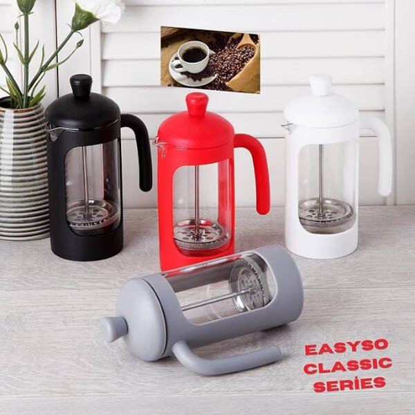 350ml French Press Kahve ve Çay Demleme Aparatı - 1