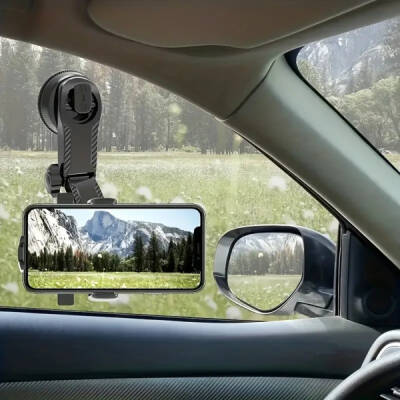 360 Derece Dönebilen Vakumlu Araç Telefon Tutucu - 4