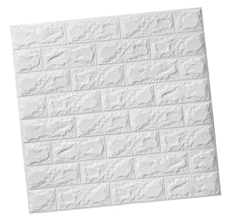 3D Tuğla Desenli Kendinden Yapışkanlı Duvar Paneli 58x38 cm - 3