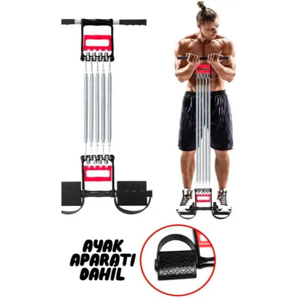 3'ü 1 Arada El Ayak Göğüs Fitness Yayı - 2