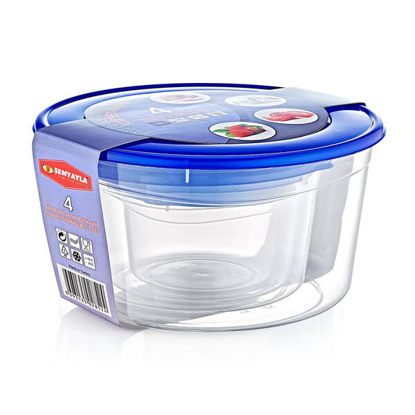 4'lü Derin Saklama Kabı Seti - 1