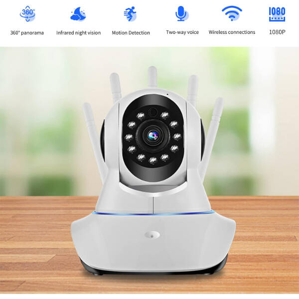 5 Antenli Bebek Ev Güvenlik Kamerası - 5