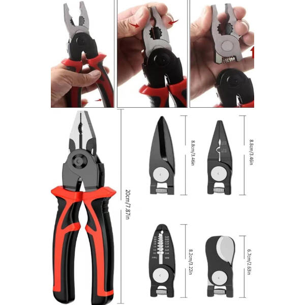 5 Başlıklı Pense Seti - 3