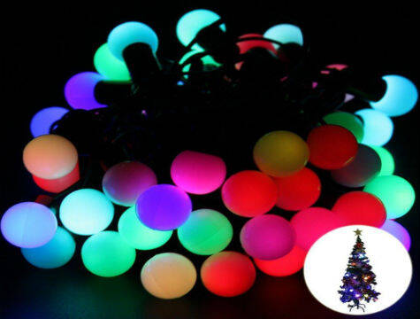 5 Metre 28 Mini Top RGB Led Siyah Kablo - 1