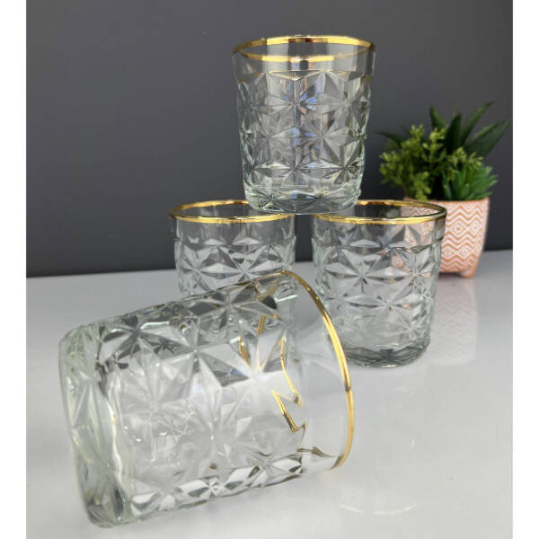 6'lı Kristal Meşrubat Bardağı 300 ml - 1