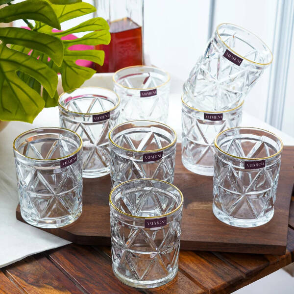 6'lı Kristal Meşrubat Bardağı 300 ml - 3