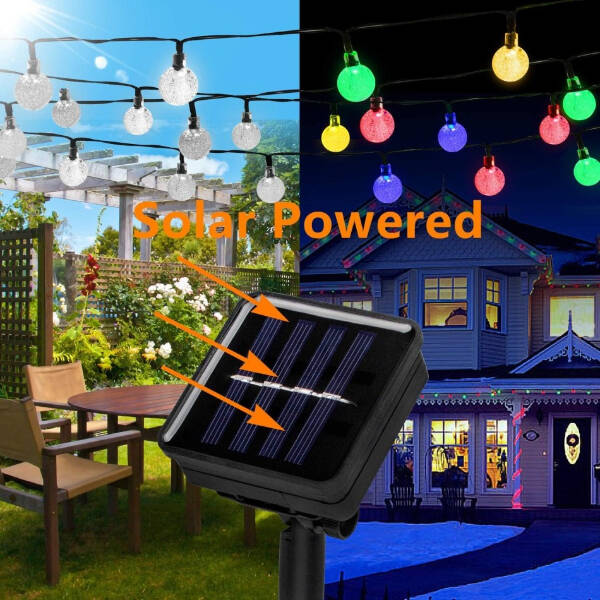 7m 50 Led RGB Solar - 3