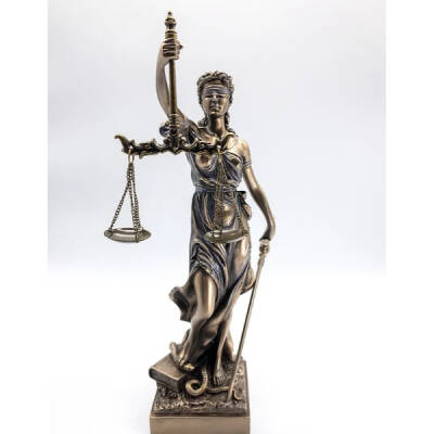 Adalet Tanrıçası (Themis) Heykeli Büyük Boy (1)