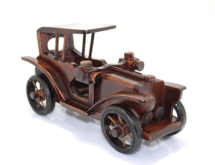 Ahşap Araba Model 1 - 1