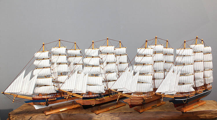 Ahşap Gemi Model 8 - 1