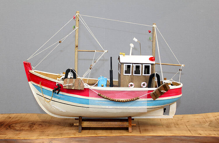 Ahşap Gemi Model 9 - 1