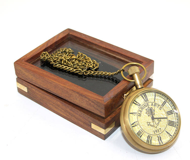 Ahşap Kutulu Köstekli Saat Model 4 - 1