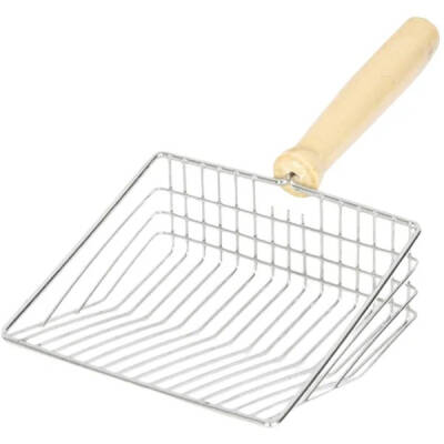 Ahşap Saplı Metal Kum Temizleme Küreği - 3