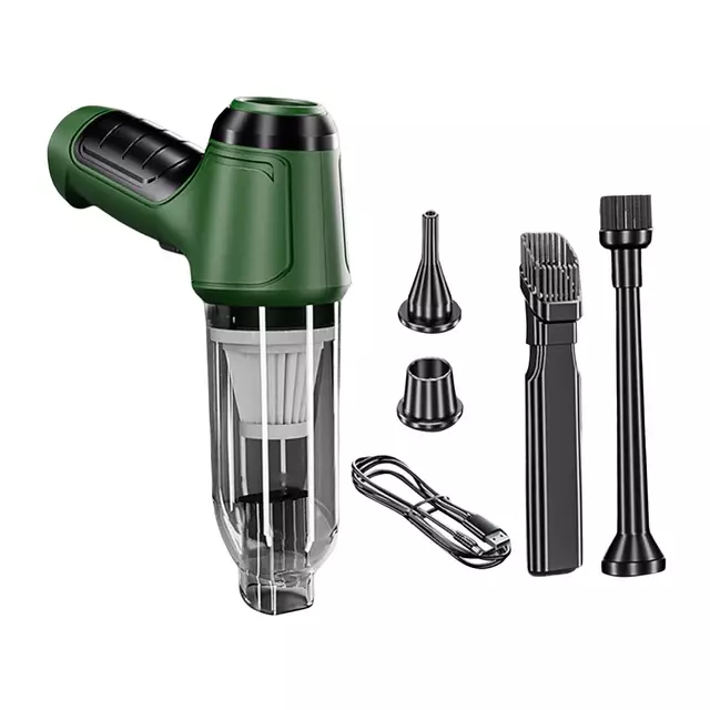 Air Blower Araba Süpürgesi Yeşil - 3