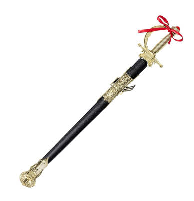 Altın Renk Kabzalı Oyuncak Şövalye Kılıcı – 68 cm - 3