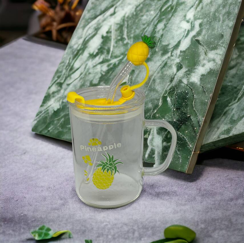 Ananas Tasarımlı Kupa Bardak - 3