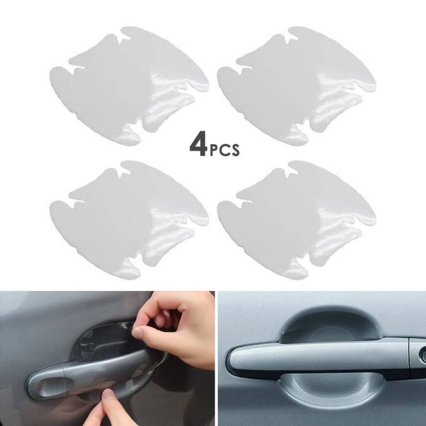 Araba Kapı Kolu Koruyucu Film (4lü Set) - 2