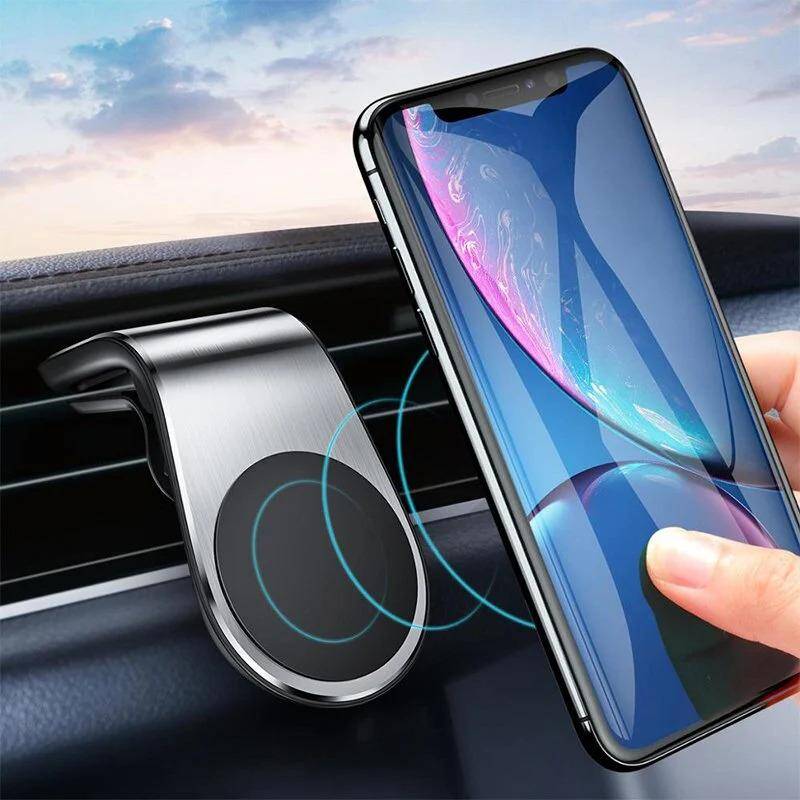 Araba Klimasına Takılan Mandallı Mıknatıslı Telefon Tutucu - 1