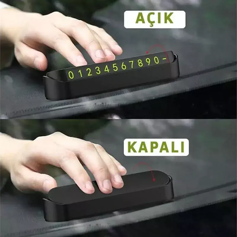 Araç Fosforlu Numaratör Aç-Kapa - 4