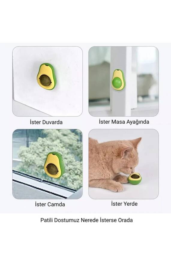 Avokado Kedi Nanesi Oyun Topu - 2