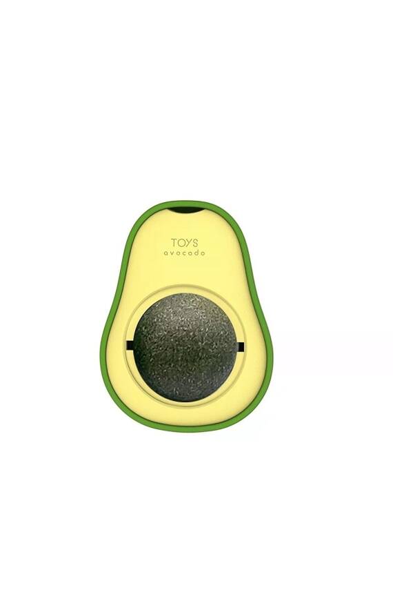 Avokado Tasarımlı Kedi Yalama Topu - 4