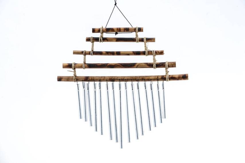 Bambu 5 Katlı Metal Çan Model 1 - 1