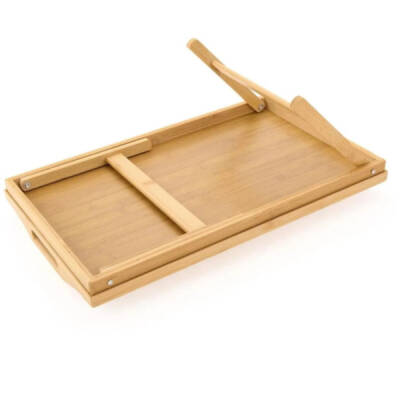 Bambu Kulplu Ayaklı Keyif Tepsisi - 4