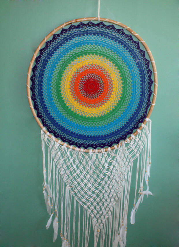 Battal Boy Rüya Kapanı Dream Catcher - 1