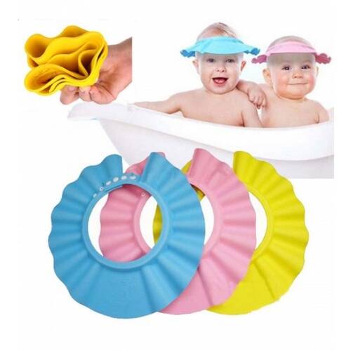 Bebek Banyo Şapkası Pembe - 2