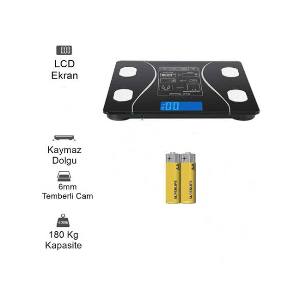 Bluetooth Özellikli Akıllı Tartı - 3