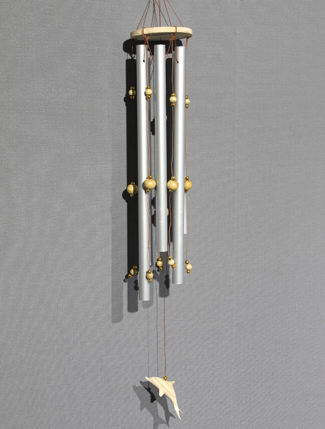 Boncuklu Metal Rüzgar Çanı Model 2 - 1