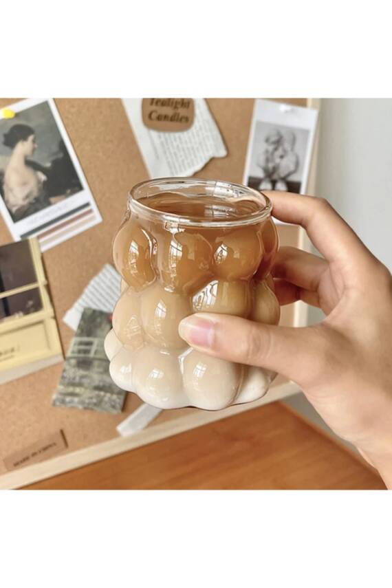 Borosilikat Bubble Bardak - 1