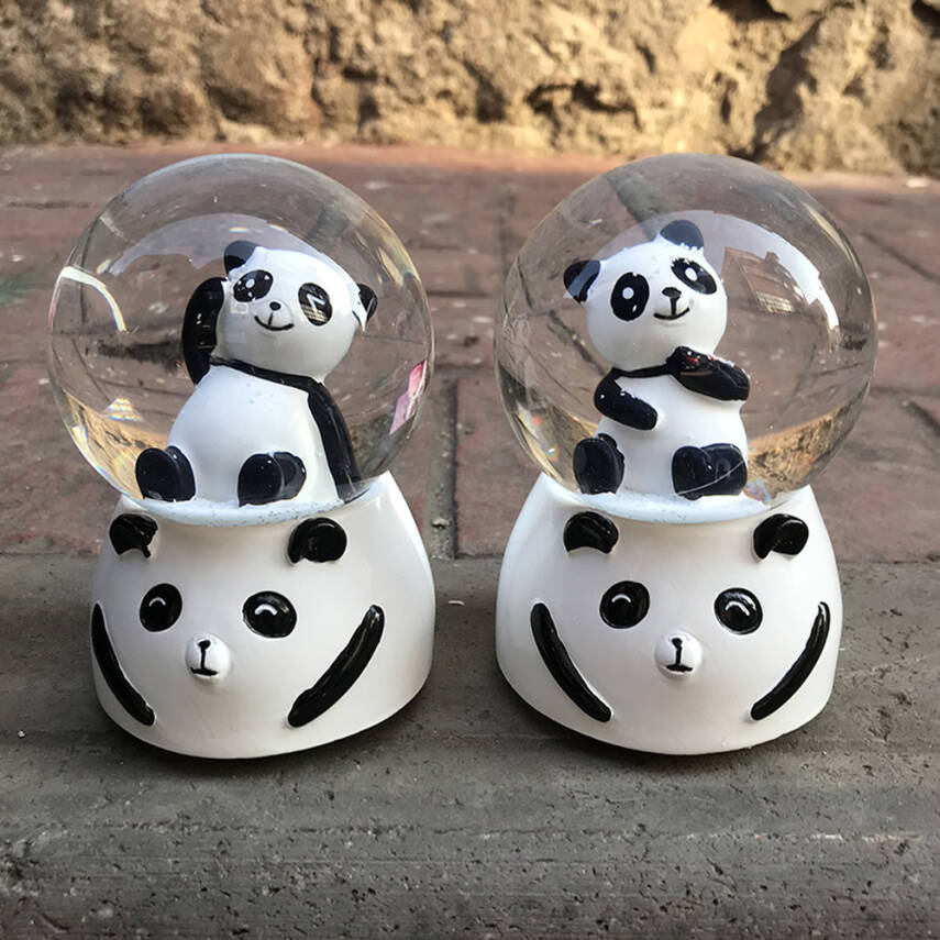 Büyük Boy Panda Kar Küresi - 1