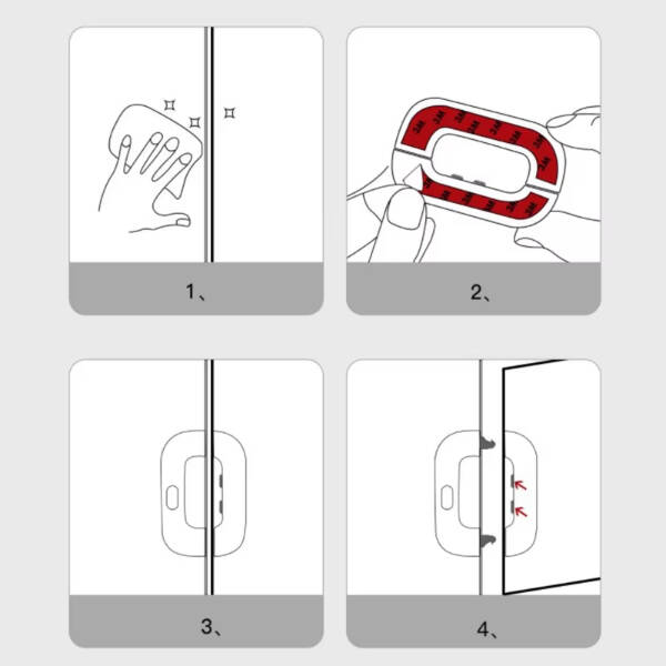 Buzdolabı Çocuk Kilidi - 4