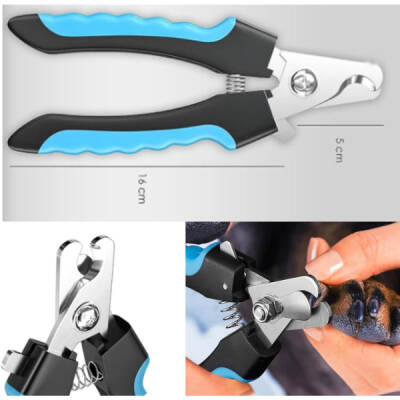 Çelik Evcil Hayvan Tırnak Makası Güvenlik Korumalı - 3