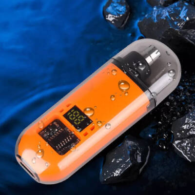 Cep Çakmak Model USB Şarjlı Burun Kulak Yanak Kıl Tüy Temizleme Makinesi - 3