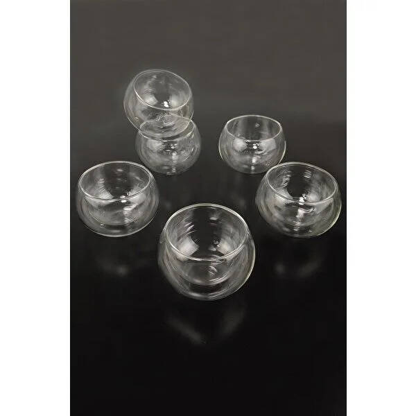 Çift Cidarlı Cam Reçellik 6 Adet - 2