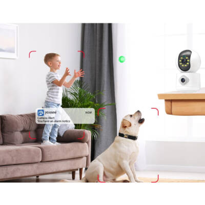 Çift Lensli İç Mekan Wi-Fi Kamera (1)