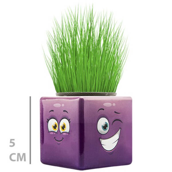 Çim Adam Mini Küp Emoji Figürlü 1 Adet - 2
