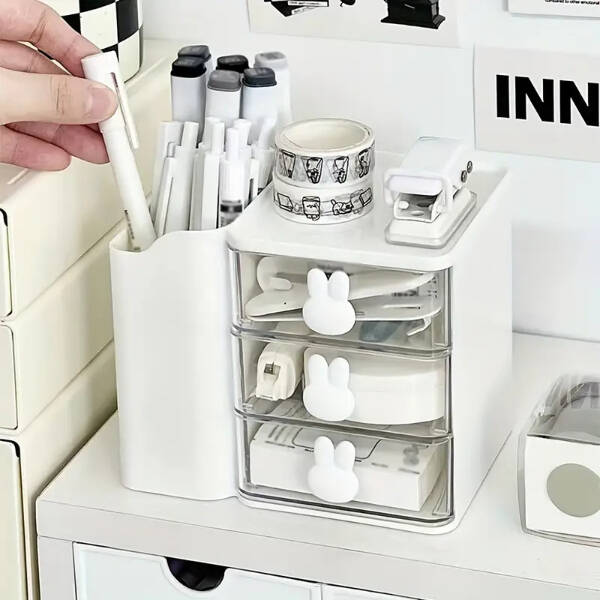 Çok Amaçlı Çekmeceli Masaüstü Organizer - 4