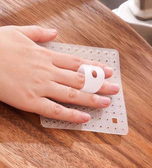 Çok Amaçlı Sebze ve Meyve Temizleme Patates Soyma Fırçası - 3